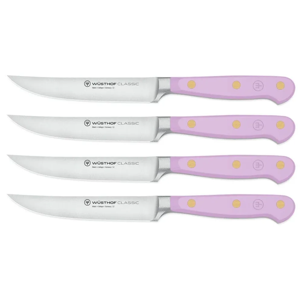 Wüsthof - Classic Steakmesser-Set 4-teilig Purple Yam