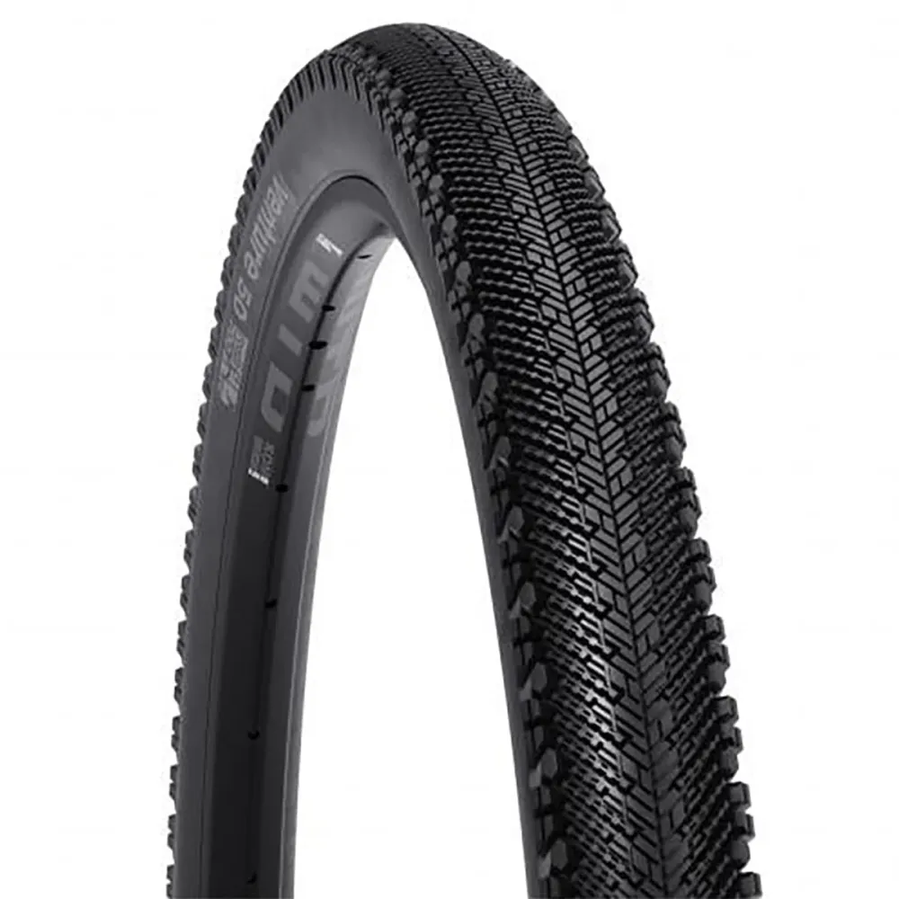 WTB-Reifen VENTURE TCS LIGHT FAST ROLLING DUAL DNA SG2 700x50c Tubeless Ready Verstärkt Schwarz
