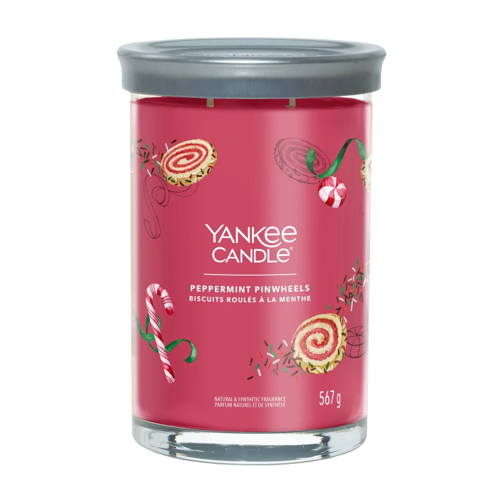 Yankee Candle - Peppermint Pinwheels - Signature 2 Docht Tumbler - 567g