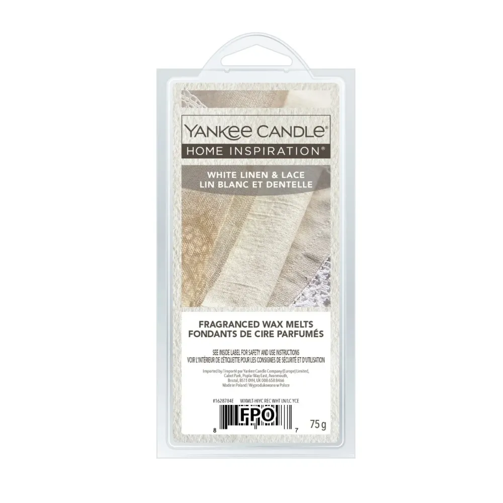Yankee Candle - White Linen & Lace - Wax Melt - 75g