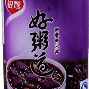 银鹭 好粥道 紫薯紫米粥/YinLu Reisbrei mit Lilasüßkartoffel und Lilareis 280g