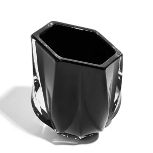 Zaha Hadid Design Shimmer Teelichthalter | Schwarz