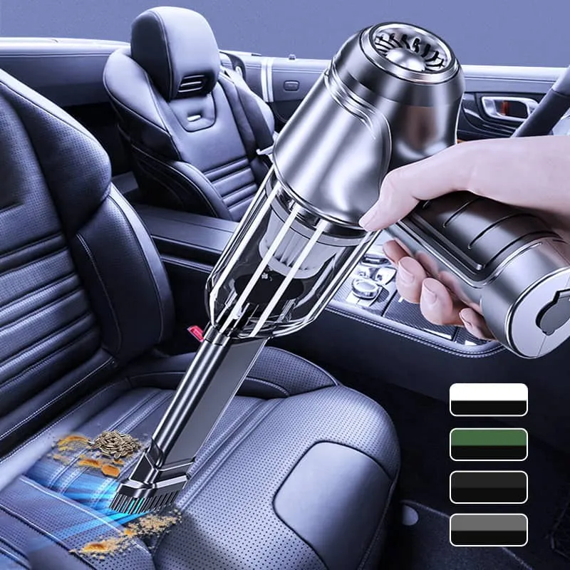 Kabelloser Auto-Staubsauger | Maximale Saugkraft & Flexibilität