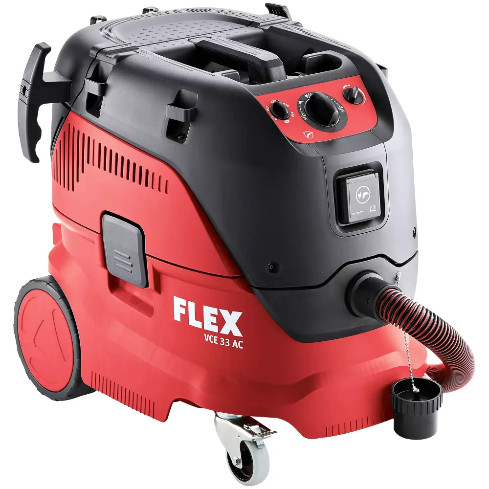 Staubsauger-Schleifer Flex GE 6 X-EC + VCE 33 M AC Set + Schleifpapier