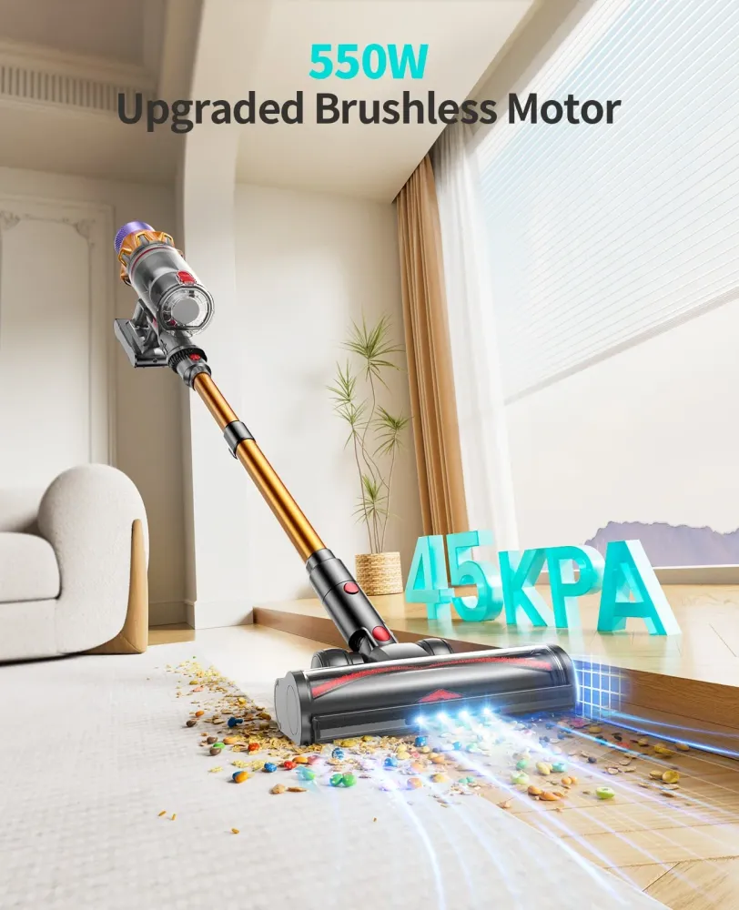 【Top-Bewertung】Honiture X7 Akku Staubsauger