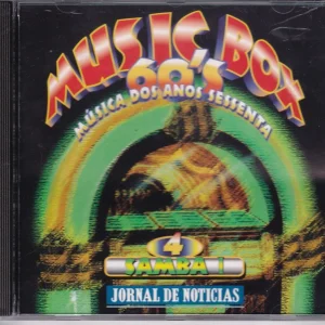 CD MUSIC BOX 60' #4 – MÚSICA DOS ANOS SESSENTA – USADO