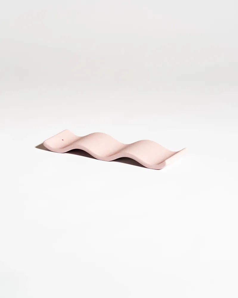 CERAMIC INCENSE HOLDER | PINK