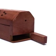 Kistchen/Halter für Räucherstäbchen 7 Chakren