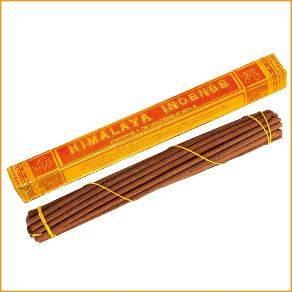 Nepalesische Räucherstäbchen HIMALAYA INCENSE - 44 Stäbchen lang (30cm)