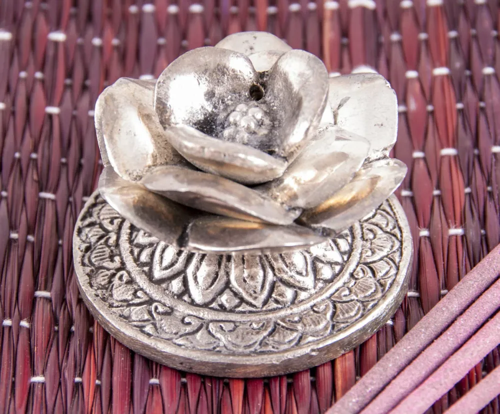 Rose Stäbchenhalter, Aluminium