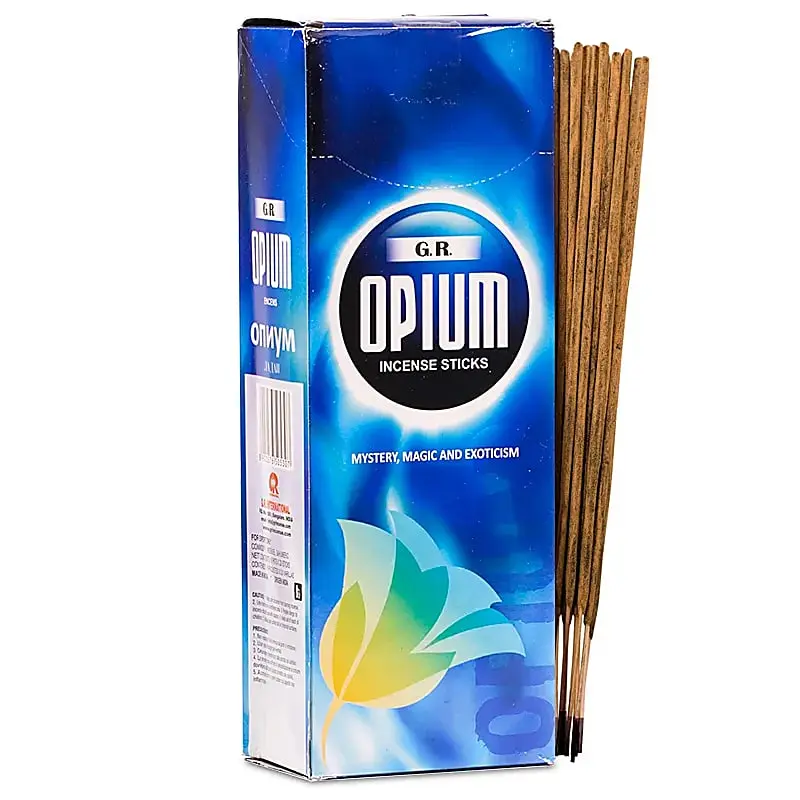 Räucherstäbchen Opium Sechseck-Packung