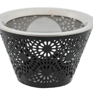 Siebgefäß Gesa – orientalisches Ornamentdesign - Höhe 7,5 cm, Ø 11,5 cm