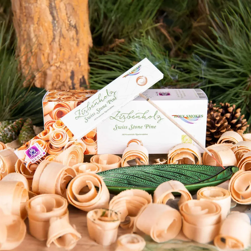 Zirbenholz Räucherstäbchen