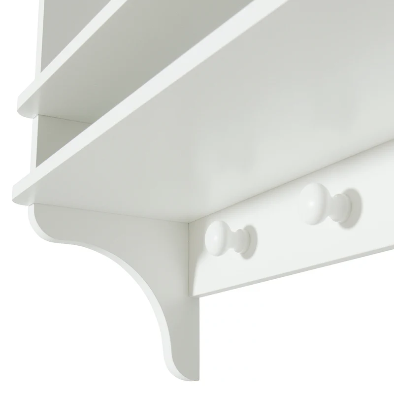 Oliver Furniture Seaside Bücherregal mit Haken Weiss