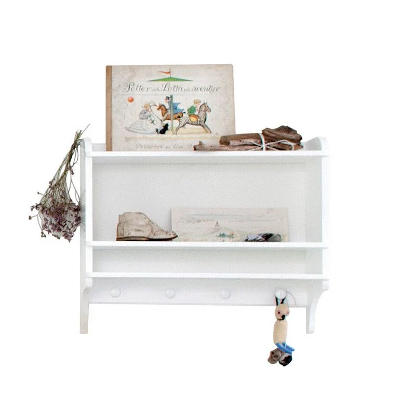 Oliver Furniture Seaside Bücherregal mit Haken Weiss