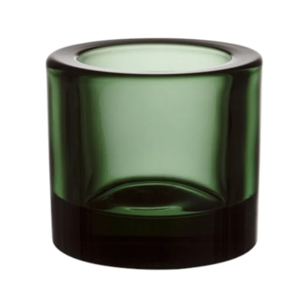 Iittala Teelichthalter Kivi, Tannengrün