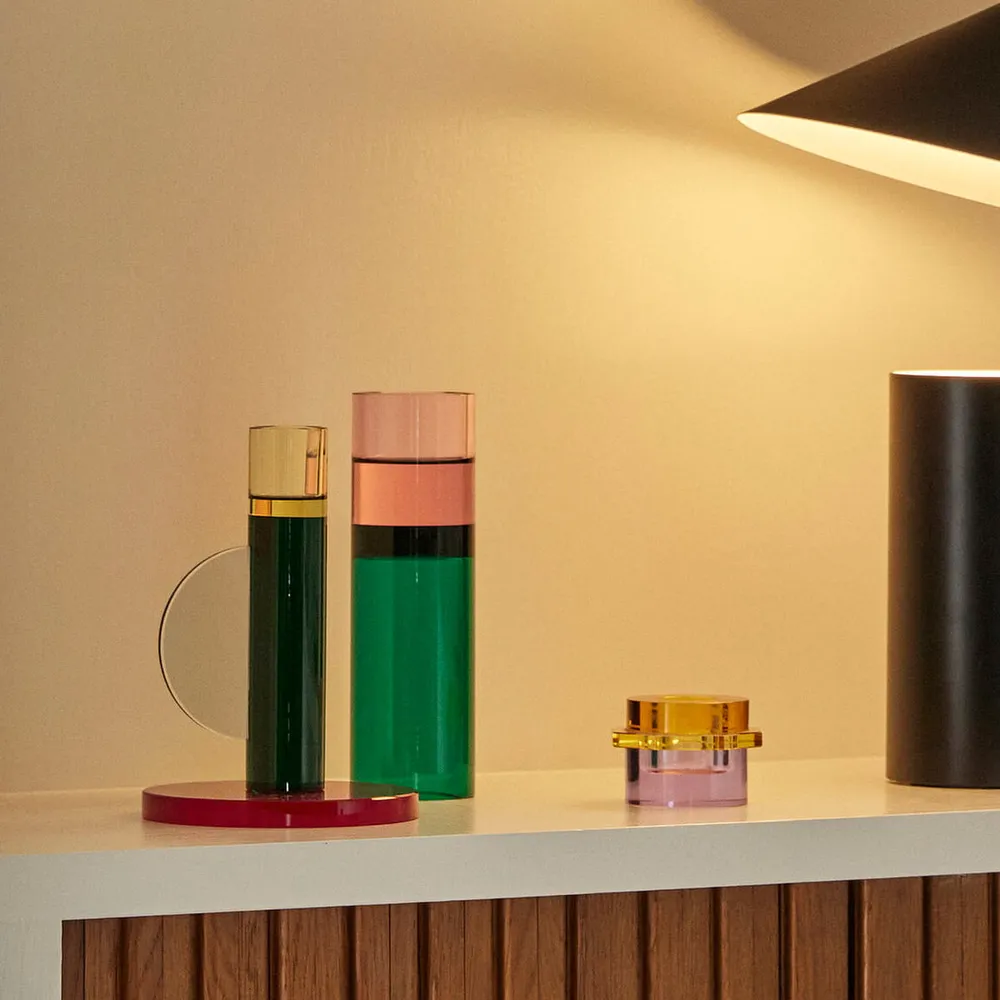Hübsch Interior - Kristall Kerzenhalter