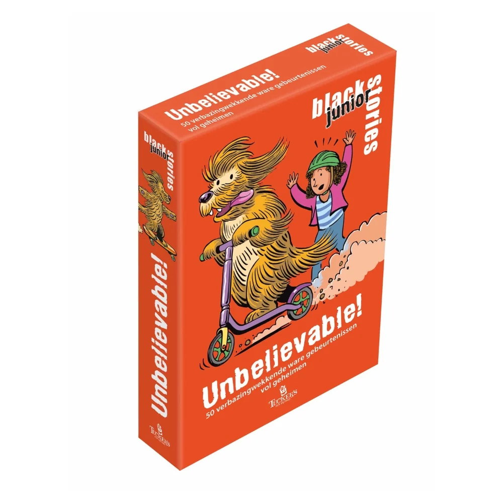 Black Stories Junior: Unglaublich! - Kartenspiel (NL)