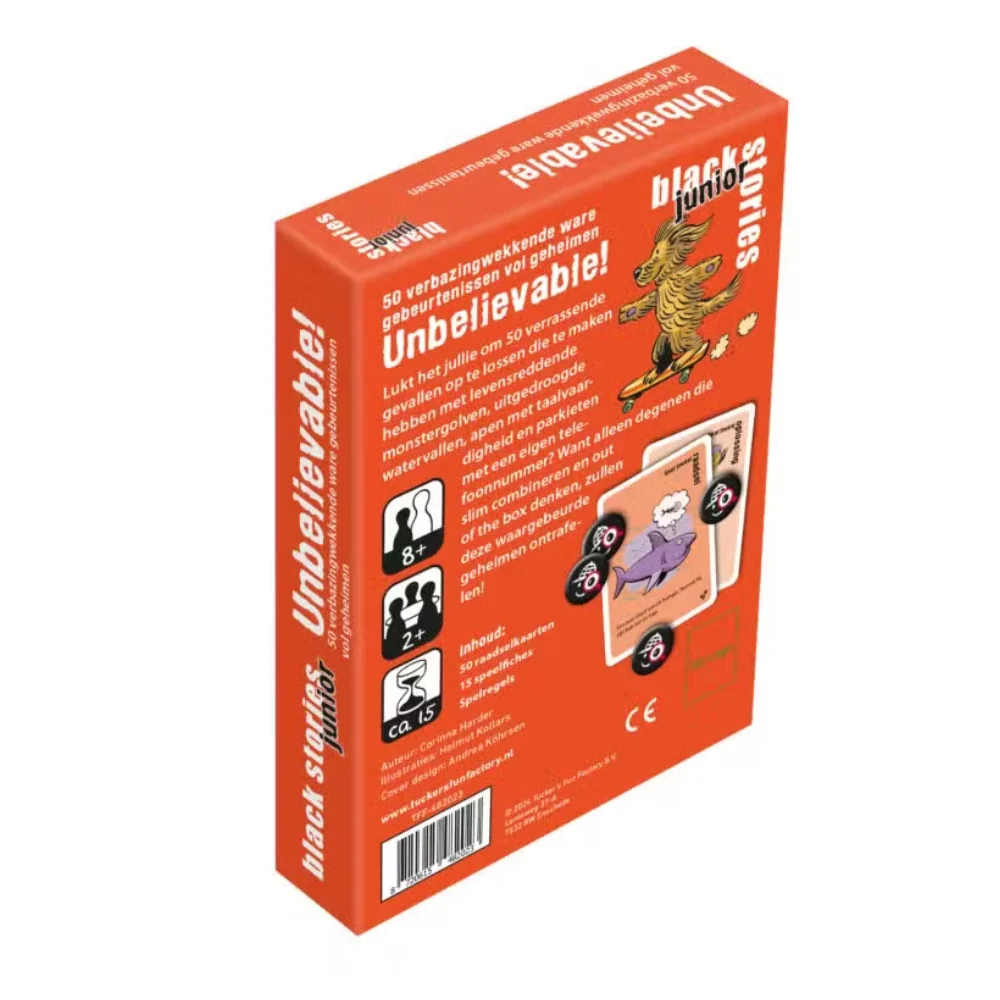 Black Stories Junior: Unglaublich! - Kartenspiel (NL)