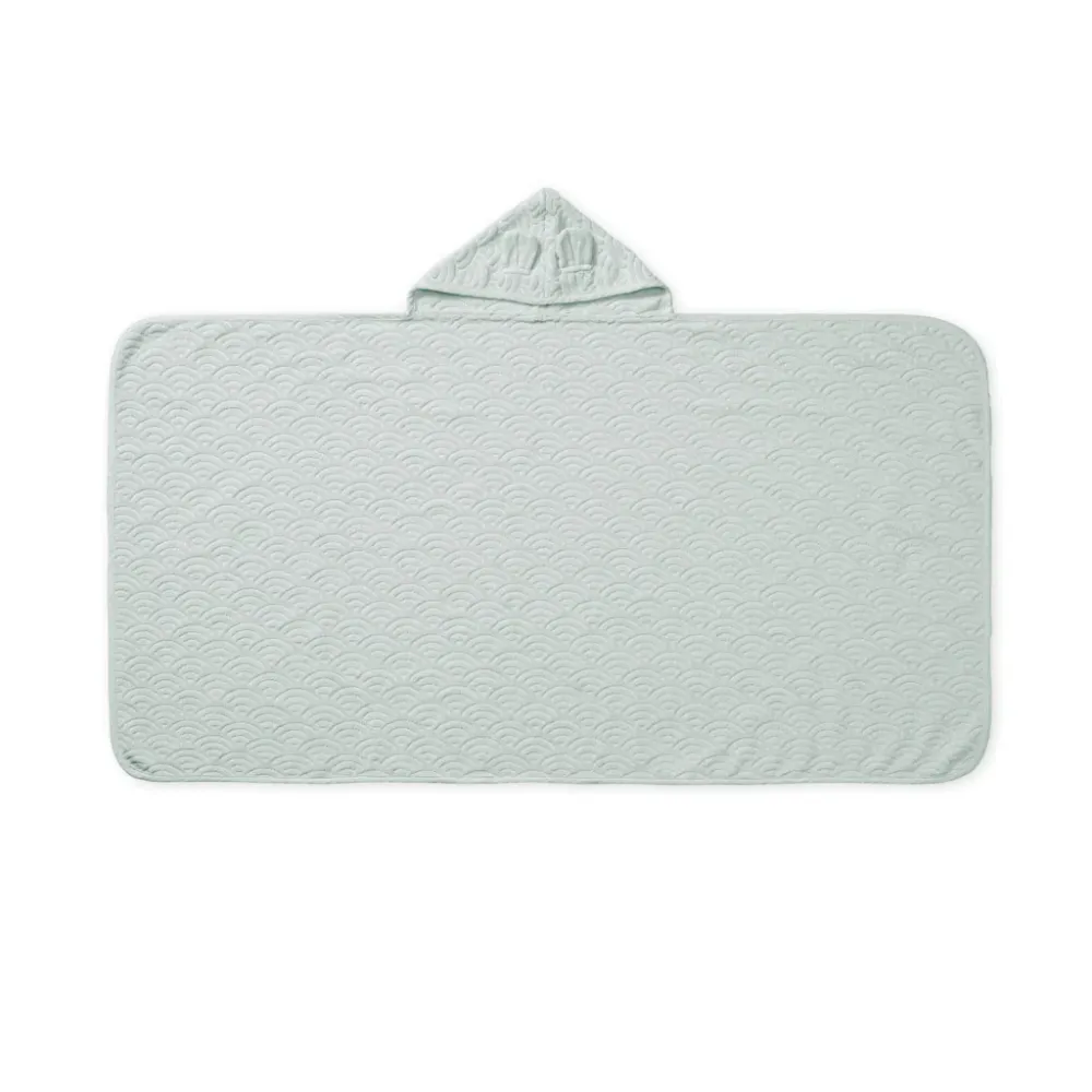 Cam Cam Copenhagen - Junior Badcape mit Oortjes - Grau