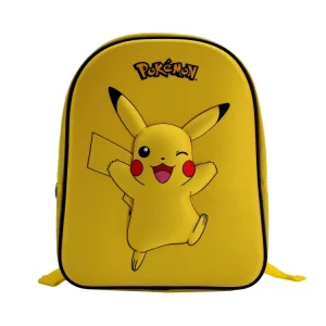 Euromic - Junior-Rucksack - Pokémon - Pikachu (224POC201EVA-P)