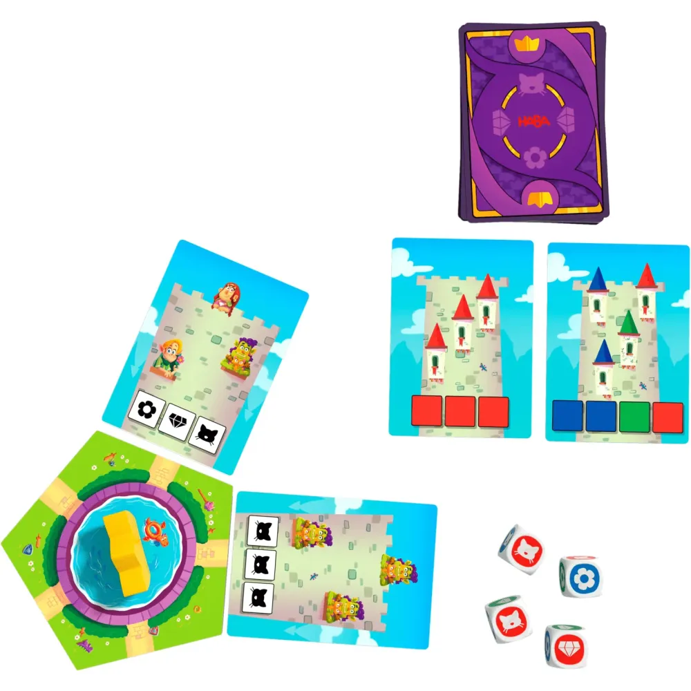 HABA Kinderspiel Würfelkönig Junior, Würfelspiel