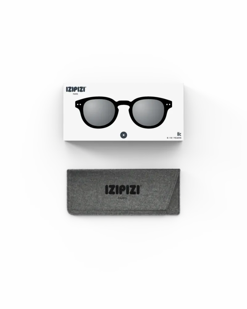 IZIPIZI, Sonnenbrille JUNIOR SUN #c, 5-10 Jahre, 'BLACK'