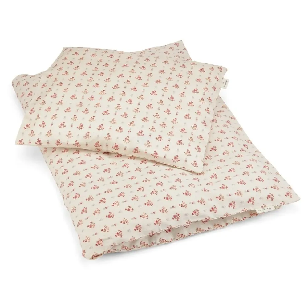 Konges Sløjd Bettbezug Junior Vintage Floral Rot 140x100cm