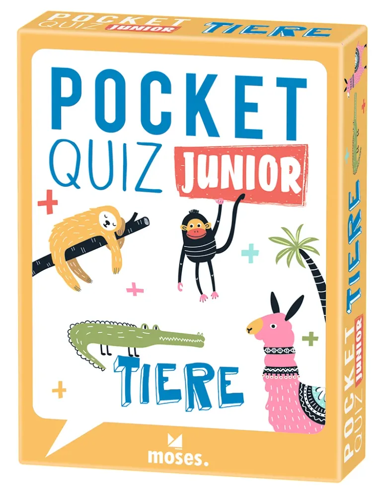 Moses - Pocket Quiz junior Tiere