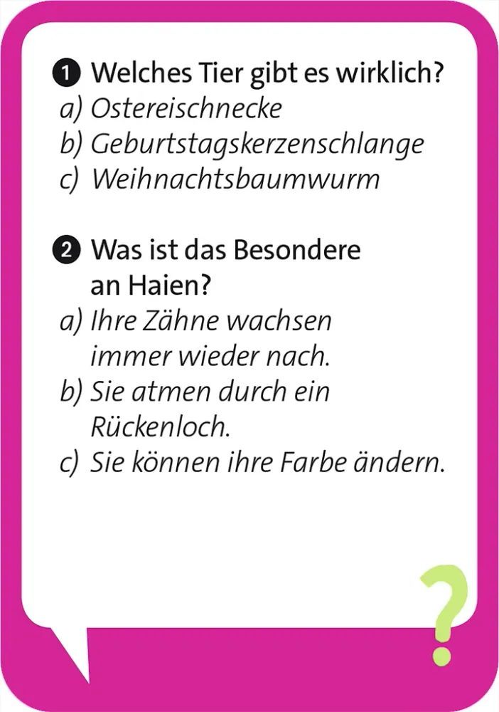 Moses - Pocket Quiz junior Verrückte Tiere