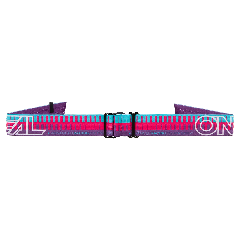 O'NEAL B-10 STRIPED Junior Mask Pink Silver Mirror Screen