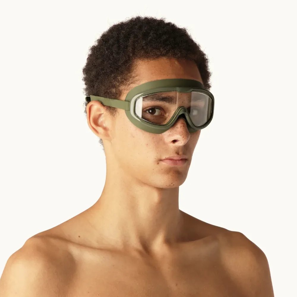 Petites Pommes Schwimmbrille - Hans Brille - Junior/Erwachsene - Cannes Blue