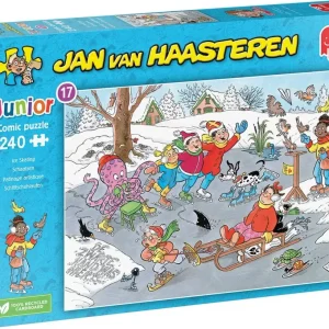 Schlittschuhlaufen - Jan van Haasteren Junior Puzzle 240 Teile
