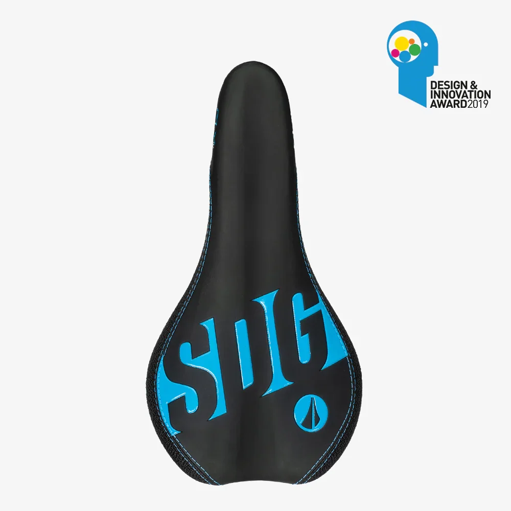 SDG FLY Junior Sattel Schwarz/Blau