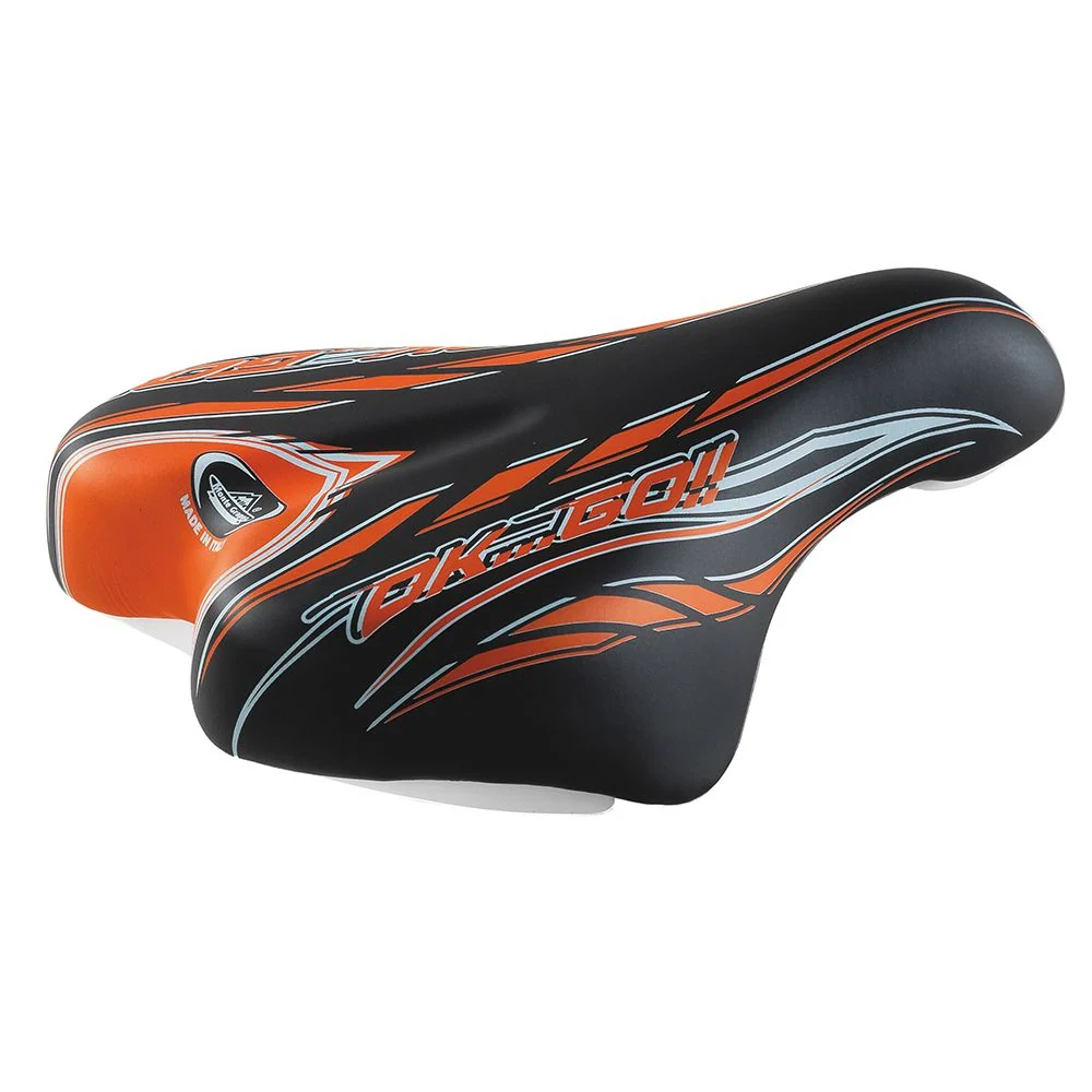 Sella Junior OK GO 16/20 230x150mm Poliuretano Nero/Arancio