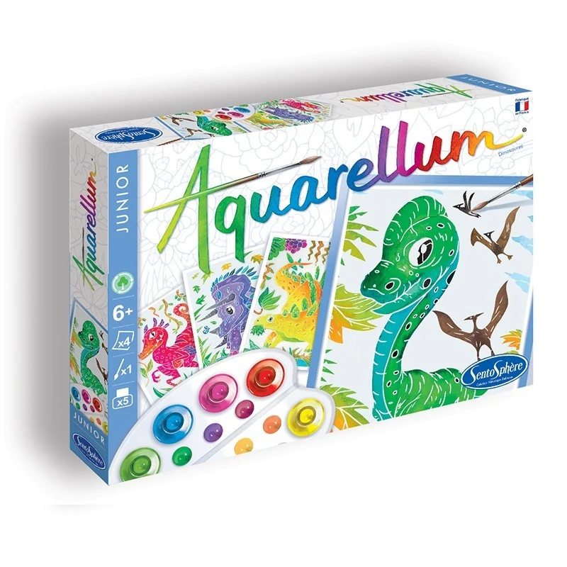 SENTOSPHERE - Aquarellum Junior Dinosaurier