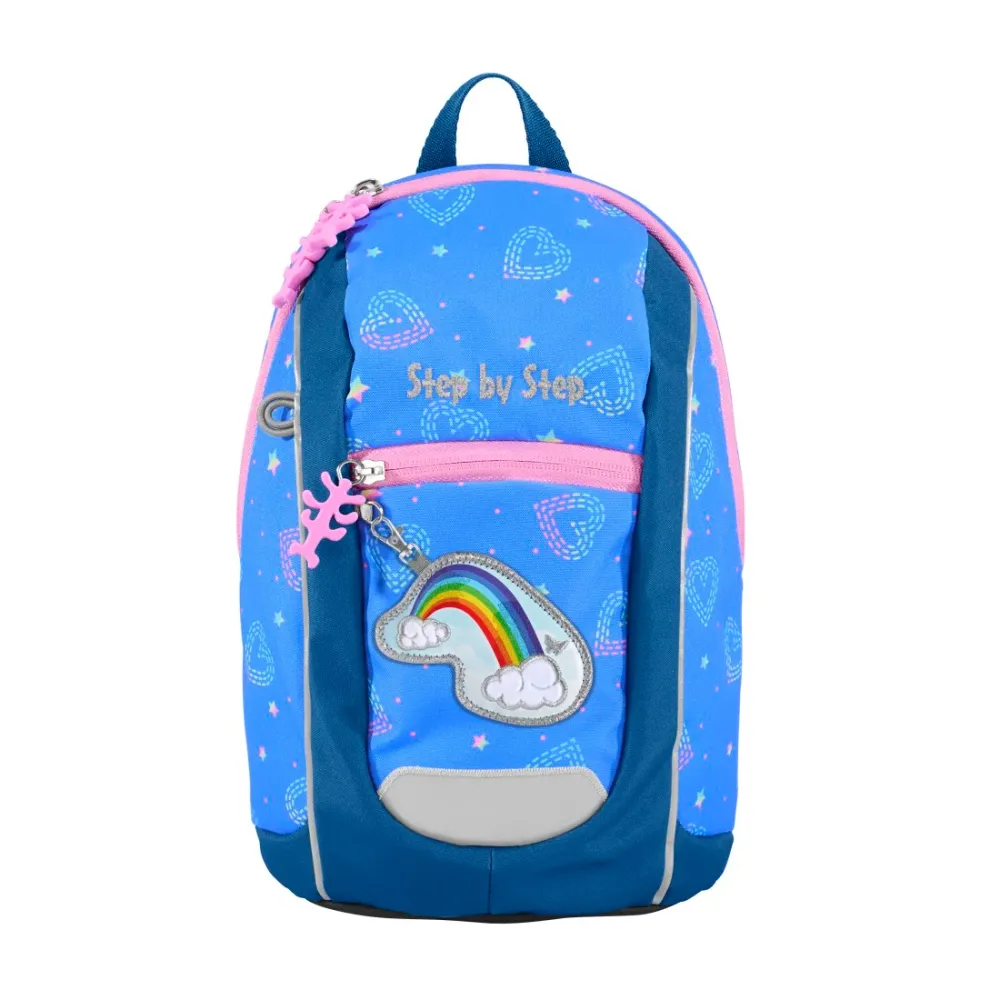 Step Step JUNIOR KIGA MINI Kinderrucksack 6 Liter Rainbow Lui