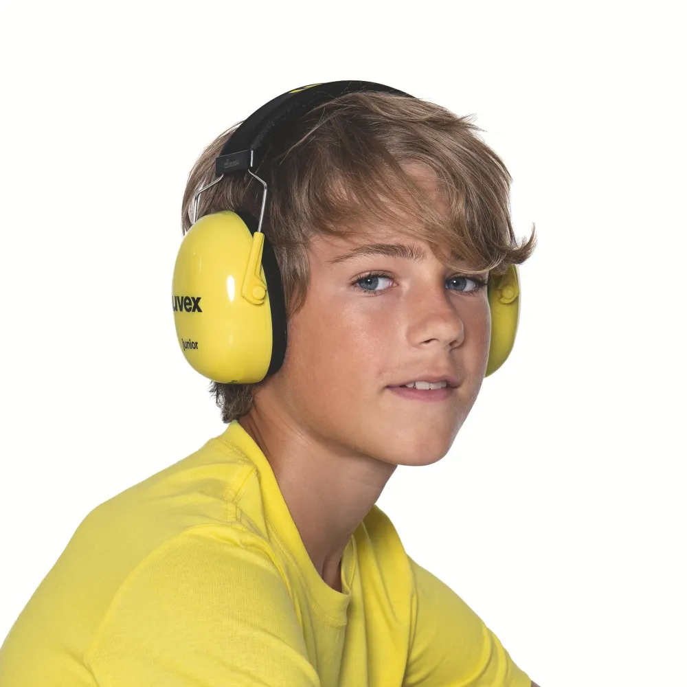 uvex K Junior Kapselgehörschutz gelb SNR 29 dB