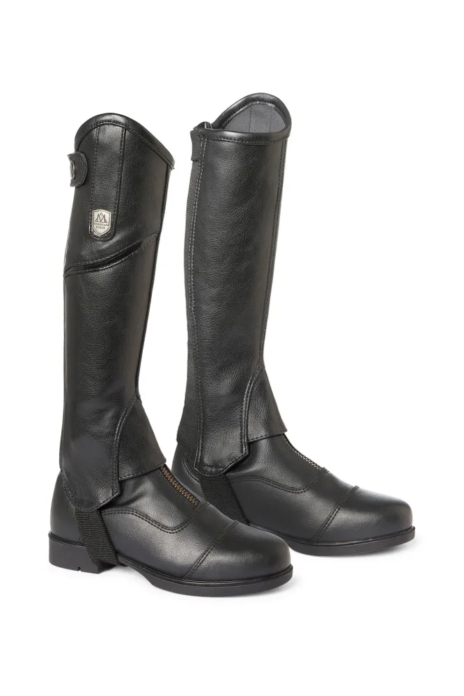 Veganza Young Kinder Chaps Black Junior m