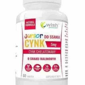 Wish ZINK Junior 5mg 60 Lutschtabletten vege