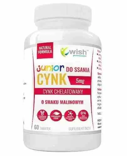 Wish ZINK Junior 5mg 60 Lutschtabletten vege
