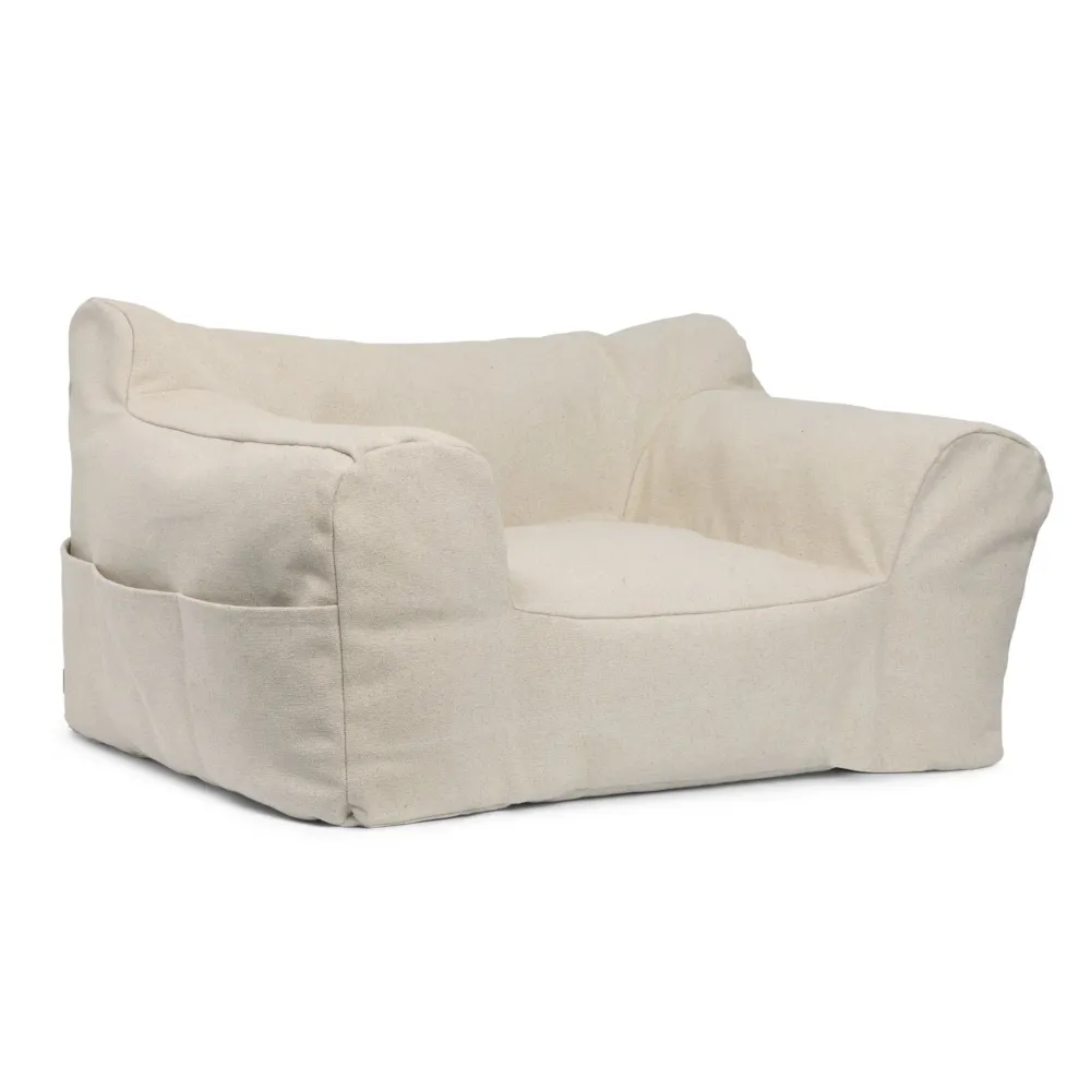 BILLOW BEAN BAG Kindersessel cremeweiß