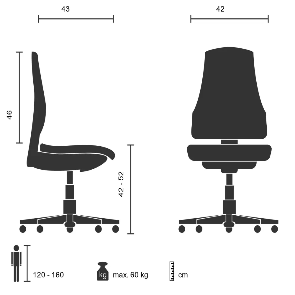 B-Ware Hjh Office Kinderschreibtischstuhl Kinderstuhl Kiddy Net I Netzstoff Grün