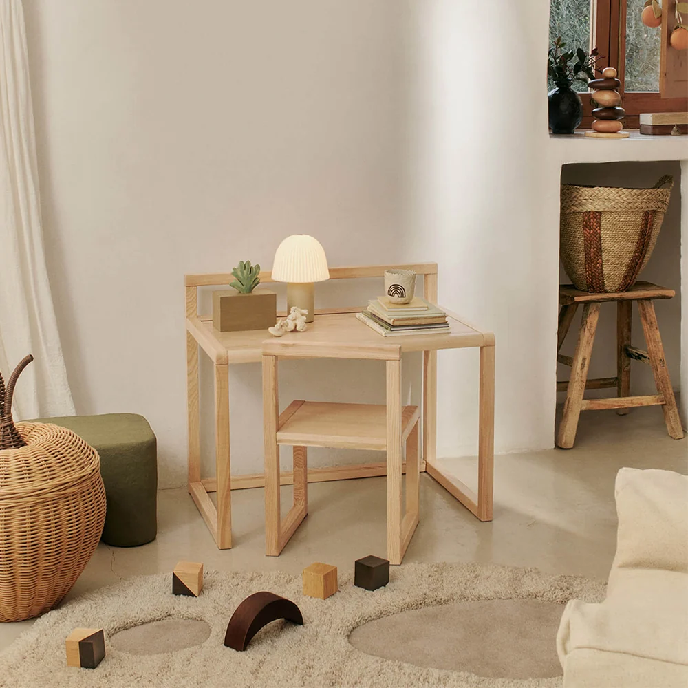 Ferm Living Little Architect Kinderstuhl Ash