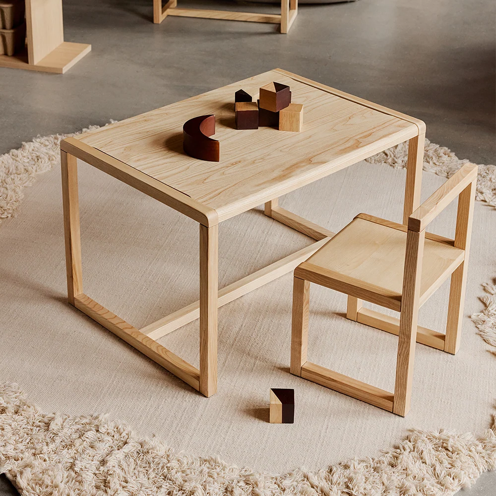 Ferm Living Little Architect Kinderstuhl Ash