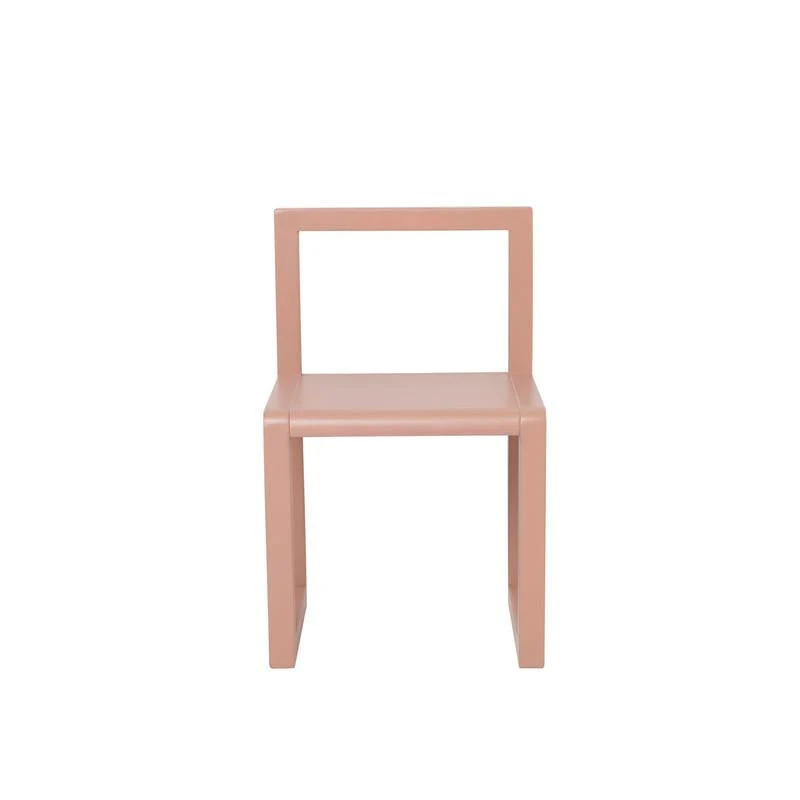 Ferm Living Little Architect Kinderstuhl Rosa