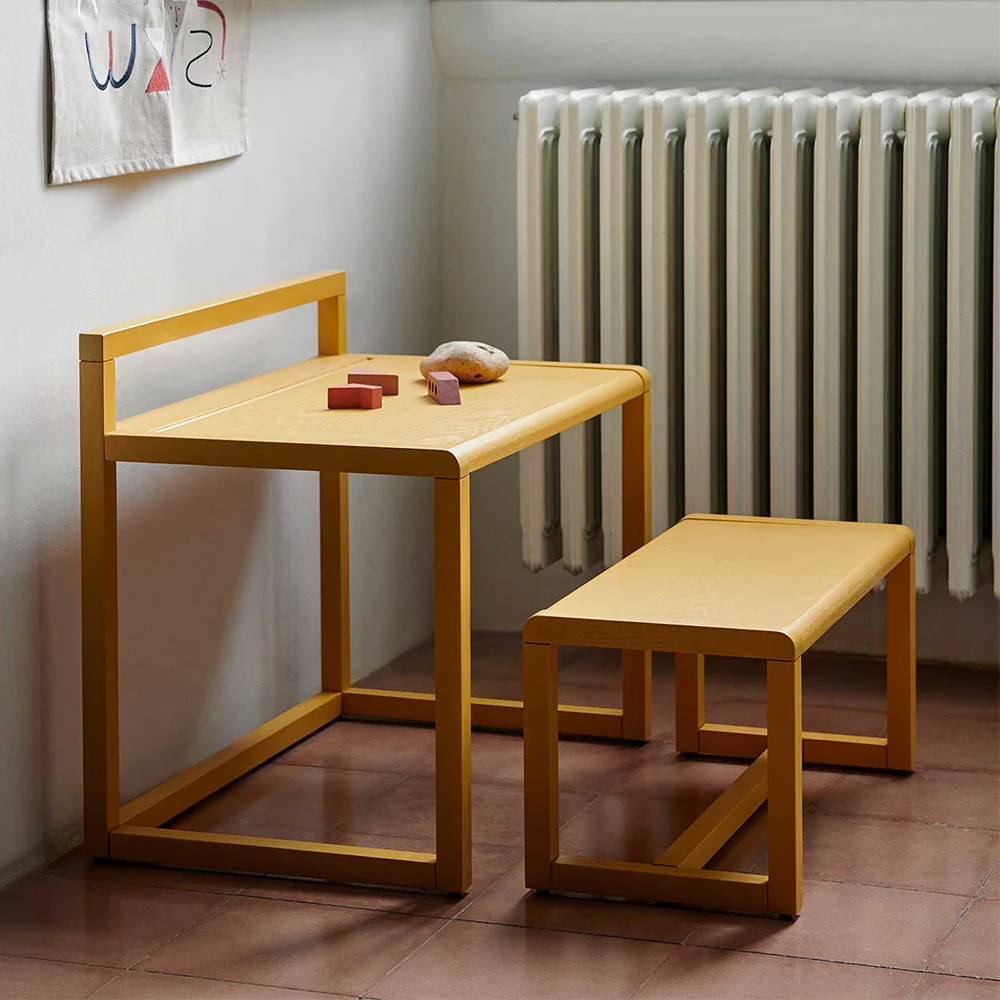 Ferm Living Little Architect Sitzbank Yellow