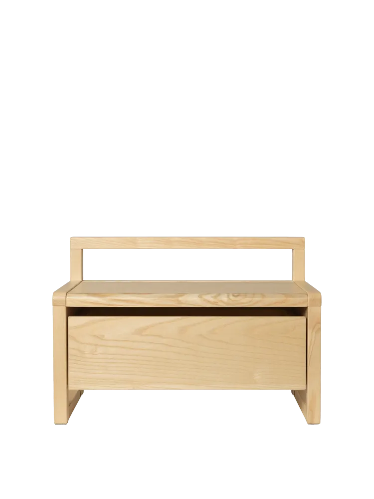 Little Architect Storage Bench - Ash
