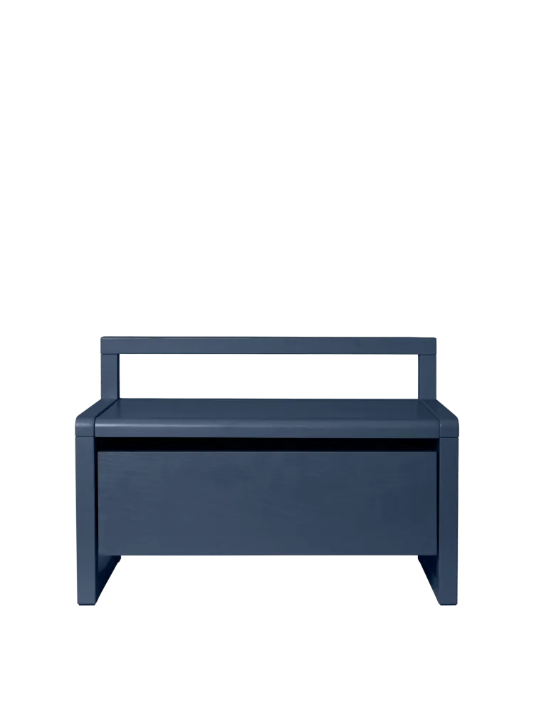 Little Architect Storage Bench - Dark Blue