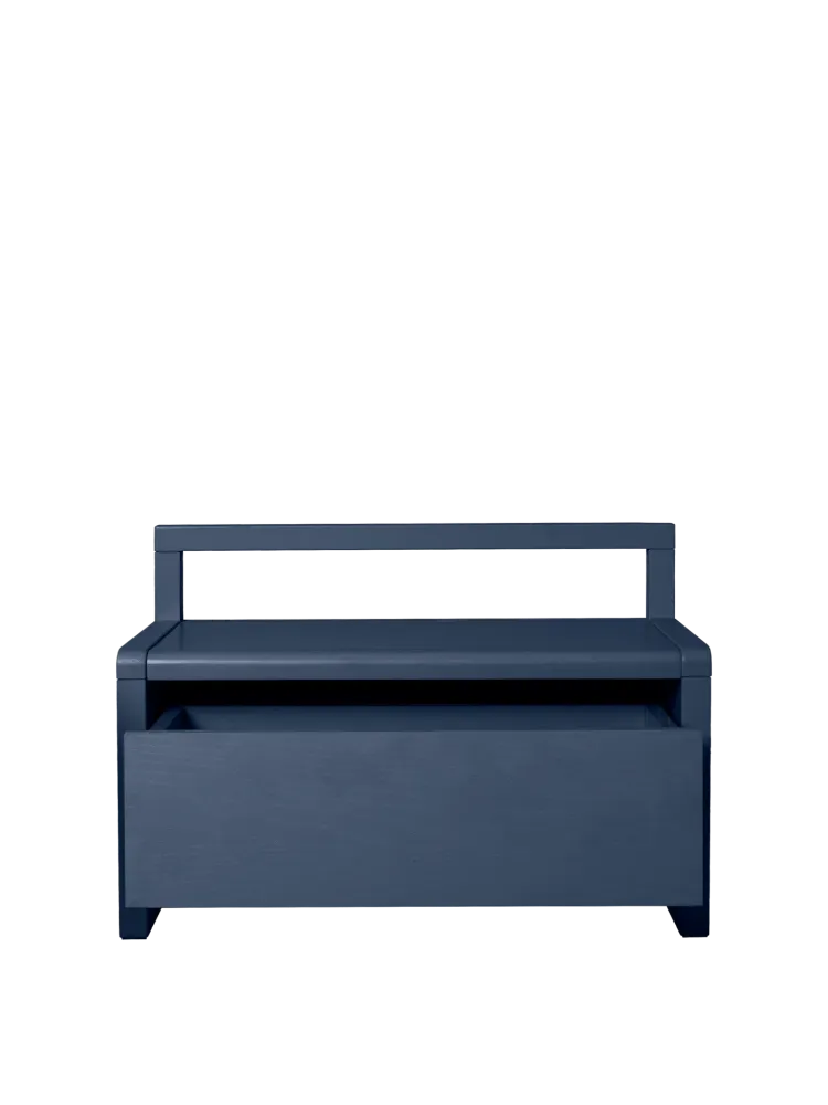 Little Architect Storage Bench - Dark Blue
